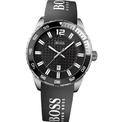 Hugo Boss 1512888 HB6013 - Black Dial Stainless Steel Case Quartz Movement