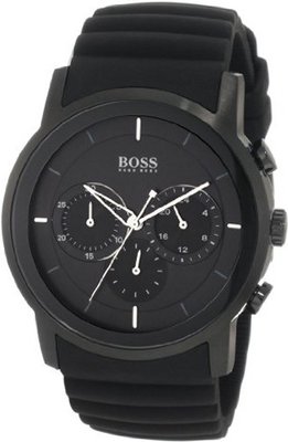 Hugo Boss Black Dial Black Rubber 1512639