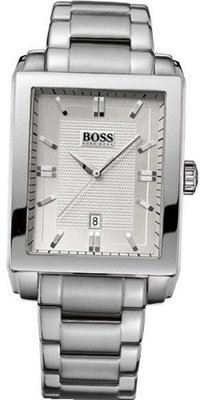 Hugo Boss Rectangular Steel Date 1512772