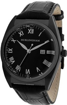 Hurlingham Barclay H-70350-D with Black Leather Band