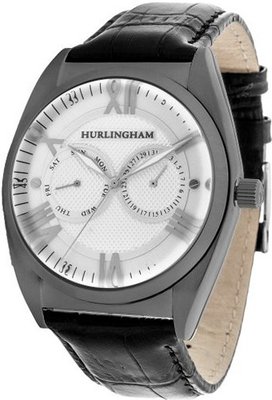 Hurlingham Barclay H-70352-C with Black Leather Band