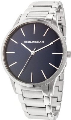 Hurlingham Berkley H-90180-B with Silver Stainless Steel Band