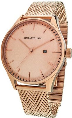 Hurlingham Ellwood H-70450-C with Rose Gold Stainless Steel Band