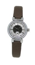 Hush Puppies HP.3027L.2521 Petite Round Analog Stainless Steel Mud Leather