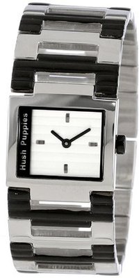 Hush Puppies HP.3540L02.1522 Freestyle Rectangular Stainless Steel Black Ion-Plated Coated Bracelet