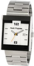 Hush Puppies HP.3664M.1501 Freestyle Rectangular Stainless Steel White Dial Luminous Date