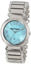 Hush Puppies HP.3696L.1514 Orbz Round Stainless Steel Blue Dial Date