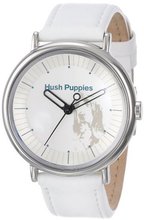 Hush Puppies HP.3760L.2501 Signature Round Stainless Steel Genuine Leather