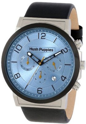 Hush Puppies HP.6061M.2503 Freestyle Black Ion-Plated Coated Stainless Steel Bezel Chronograph Date