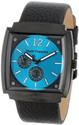 Hush Puppies HP.7094M.2503 Freestyle Black Ion-Plated Coated Stainless Steel 24-Hour Date