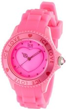 Ice- Ice-Love Silicone Strap Pink Dial #LO.PK.S.S.10