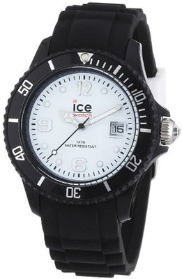Ice SIBWUS10 Ice-White White Dial with Black Bracelet