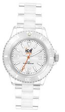 Ice- Unisex CL.SR.U.P.09 Classic Collection Silver Dial Clear Plastic
