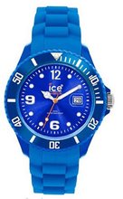 Ice- Unisex SI.BE.U.S.09 Sili Collection Blue Plastic and Silicone
