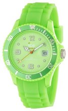 Ice- Unisex SI.GN.U.S.09 Sili Collection Green Plastic and Silicone