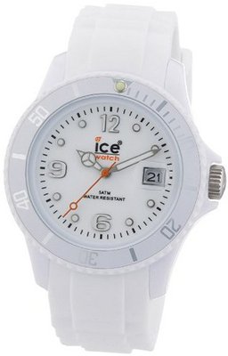 Ice- Unisex SI.WE.U.S.09 Sili Collection White Plastic and Silicone