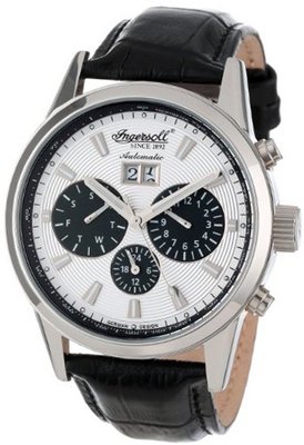 Ingersoll IN1214SL Gatsby Fine Automatic Timepiece Silver Dial
