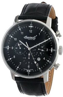 Ingersoll IN2816BK Houston Analog Display Automatic Self Wind Black