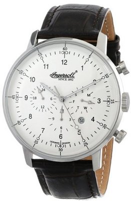 Ingersoll IN2816WH Houston Analog Display Automatic Self Wind Brown