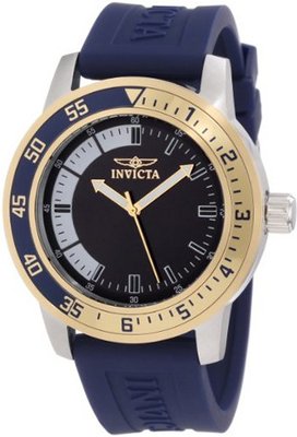 Invicta 12847 Specialty Blue Dial with Gold/Blue Bezel