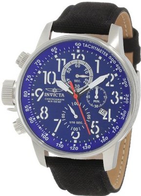 Invicta 1513 I Force Collection Stainless Steel and Cloth