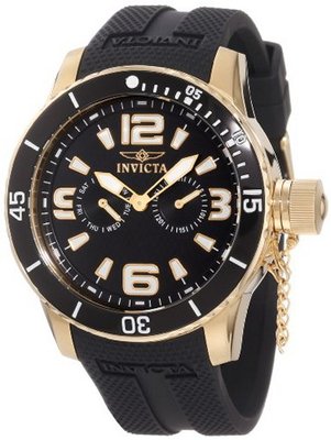 Invicta 1792 "Specialty" 18k Gold Ion-Plated