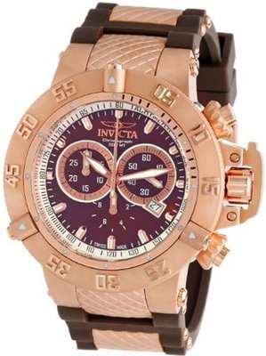 Invicta 5510 Subaqua Collection Rose Gold-Tone Chronograph