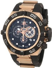 Invicta 6575 Subaqua Noma IV Collection Chronograph Black Polyurethane