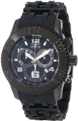 Invicta 6713 Sea Spider Collection Chronograph Black Ion-Plated