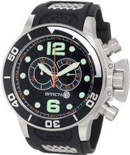 Invicta 6915 Corduba Collection Interceptor Chronograph Black Polyurethane