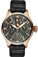 IWC Big Pilot Grey Dial Leather Strap Automatic IW502638
