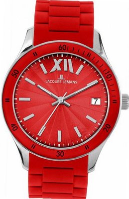 Jacques Lemans 1-1622D Rome Sports Sport Analog with Silicone Strap