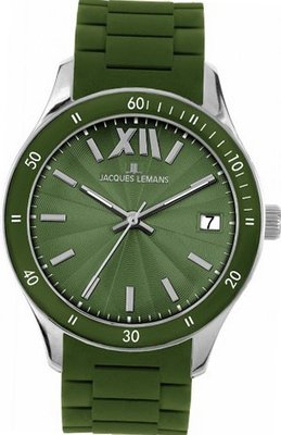Jacques Lemans 1-1622N Rome Sports Sport Analog with Silicone Strap