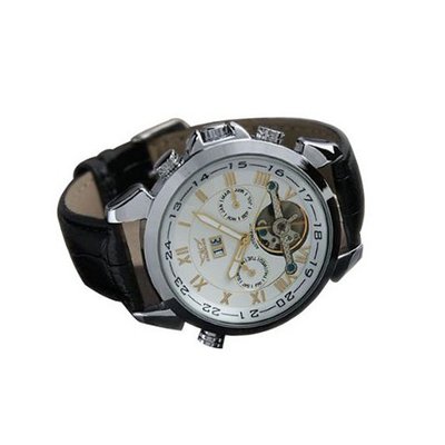 Jaragar Flywheel Chrongraph White Date Mechanical