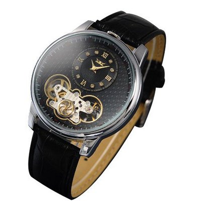 Jaragar Hand wind Black Mechanical