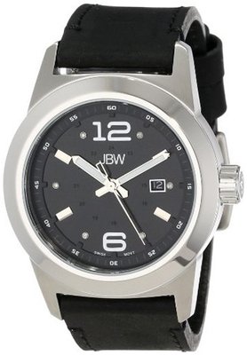 JBW J6262A Magneto Brushed Dial Leather Diamond