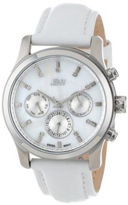JBW J6270A Mother-Of-Pearl Leather Diamond