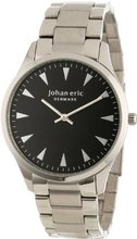 Johan Eric JE9000-04-007B Helsingor Stainless Steel Black Dial Bracelet