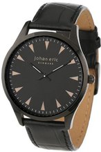 Johan Eric JE9000-13-007 Helsingor Black Ion-Plated Leather