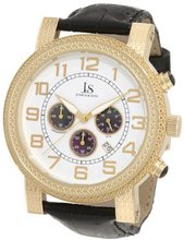 Joshua & Sons JS-07-YG Stainless Steel Chronograph Strap