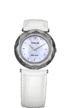 Jowissa J1.001.M Safira 99 Colored Mother-of-Pearl Dial White Leather