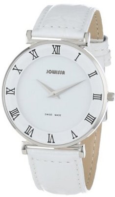 Jowissa J2.001.L Roma 36 mm White Leather Roman Numeral