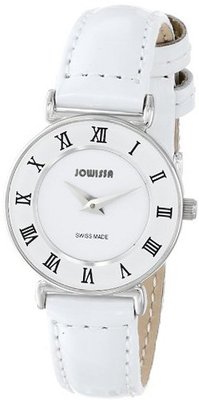 Jowissa J2.001.S Roma 24 mm White Leather Roman Numeral