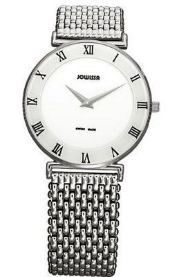 Jowissa J2.003.L Roma 36 mm White Dial Roman Numeral Stainless Steel