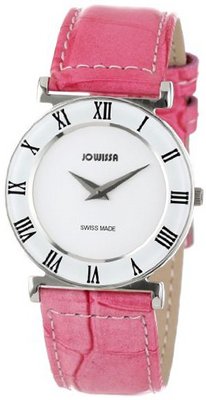 Jowissa J2.010.M Roma Colori 30 mm Pink Leather Roman Numeral