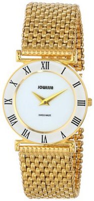 Jowissa J2.029.M Roma 30 mm Gold PVD White Dial Roman Numeral Steel