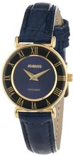 Jowissa J2.041.S Roma 24 mm Gold PVD Blue Dial Roman Numeral Leather