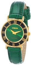 Jowissa J2.045.S Roma Gold PVD Green Roman Numeral