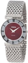 Jowissa J2.072.M Roma 30 mm Maroon Dial Roman Numeral Stainless Steel