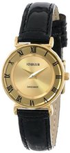 Jowissa J2.107.S Roma Gold Stainless-Steel Patent Leather